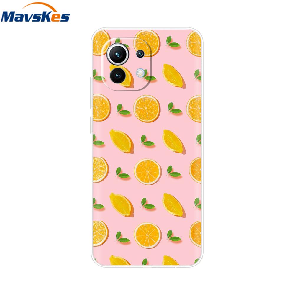 Clear Case for Xiaomi Mi 11 Lite NE 5G Mi11 lite Soft TPU Transparent Shockproof Phone Cover For Xiomi Mi11lite Mi 11 lite NE 5G