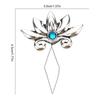 Flower Needle Threader Alloy Flower Hand Wire Loop Retro Luxury Hand Machine Sewing Tool For Hand Sewing Embroidery Handicraft