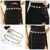 Gold Color Chain Belt Metal Waist Chain Jeans Pants Decor Waist Jewelry Accessory  Skirt Decor