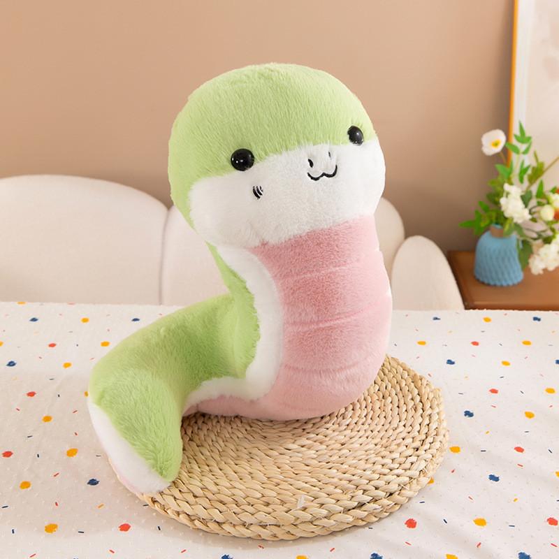 Peluche Serpente Giocattolo Per Bambini Morbido Peluche Regalo Per Celebrazione dell'Anno del Serpente