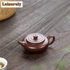 140ml Boutique Yixing Purple Clay Teapot Handmade Beauty Pot Raw Ore Purple Mud Kettle Chinese Zisha Tea Set Collection Supplies