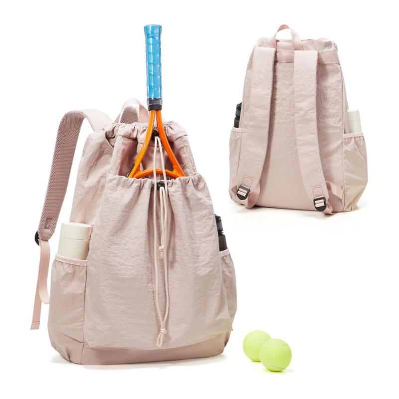 Lightweight Waterproof Tennis Racket Bag Badminton Pickleball Unisex Crossbody Backpack Sports Gear Carrier