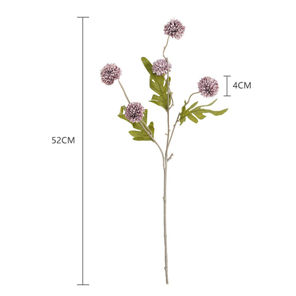Artificial Hydrangea Flowers Silk Dandelion Bouquet