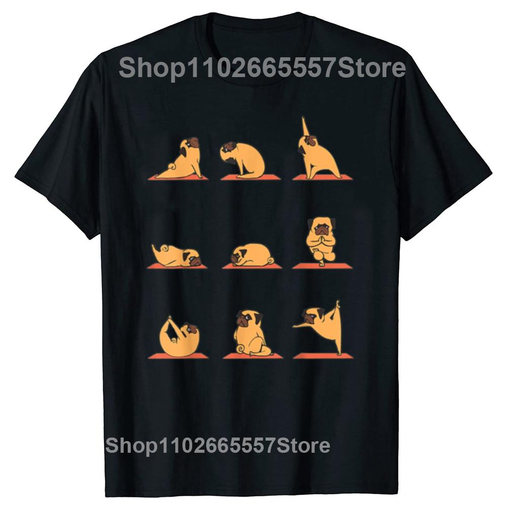 Funny Pug Love Cute Dog Lover Owner T Shirts Summer Graphic Cotton Streetwear Short Sleeve Birthday Gifts Tshirt Unisexs Clothing