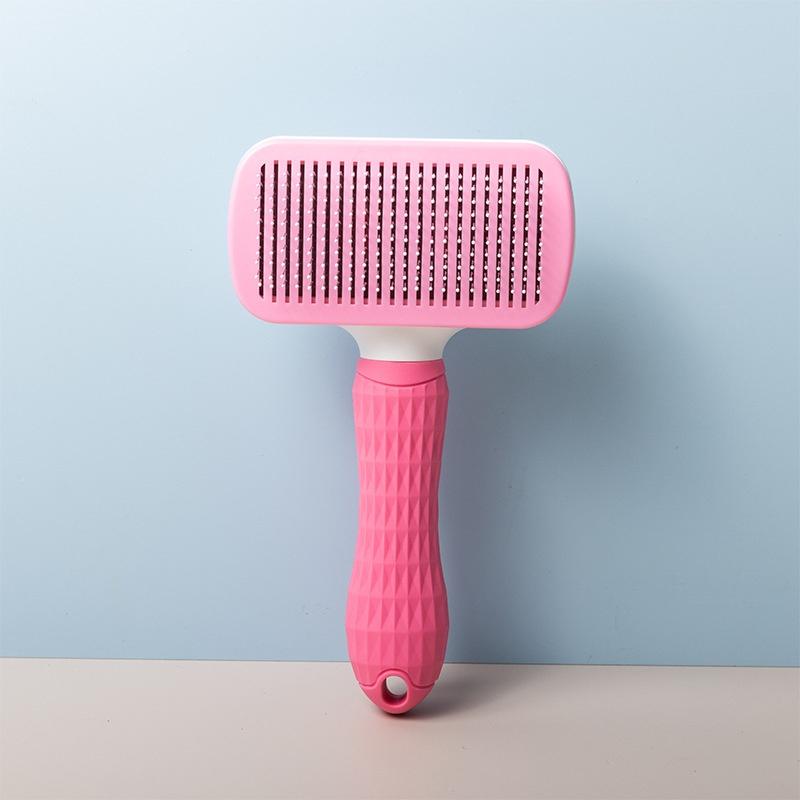 Dog Hair Remover Brush Cat Hair Grooming and Care Comb for Long Hair Dog Pet Removes Hairs Cleaning Bath Brush Pet Supplies