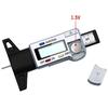 0-25.4mm Digital Tire Tread Gauge with LCD Display and Suitable for Operation At 0-40°C for Cars, Vans, Motorcycles, Trucks