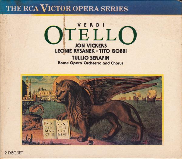 

CD JON VICKERS LEONIE RYSANEK TITO G VERDI OTELLO GD81969 RCA VICTOR 1998 Europe Classical Used