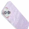 For iPhone 15 TPU+PC Scratch Resistant Phone Cover IMD Shell Pattern Back Protector Case