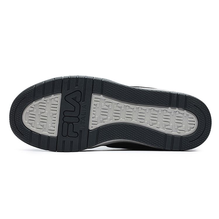 Fila Fusion Collaboration Series Comfortable Durable Low-Top Skate Shoes Women sneakers Castle-Gray T12W234501FDC