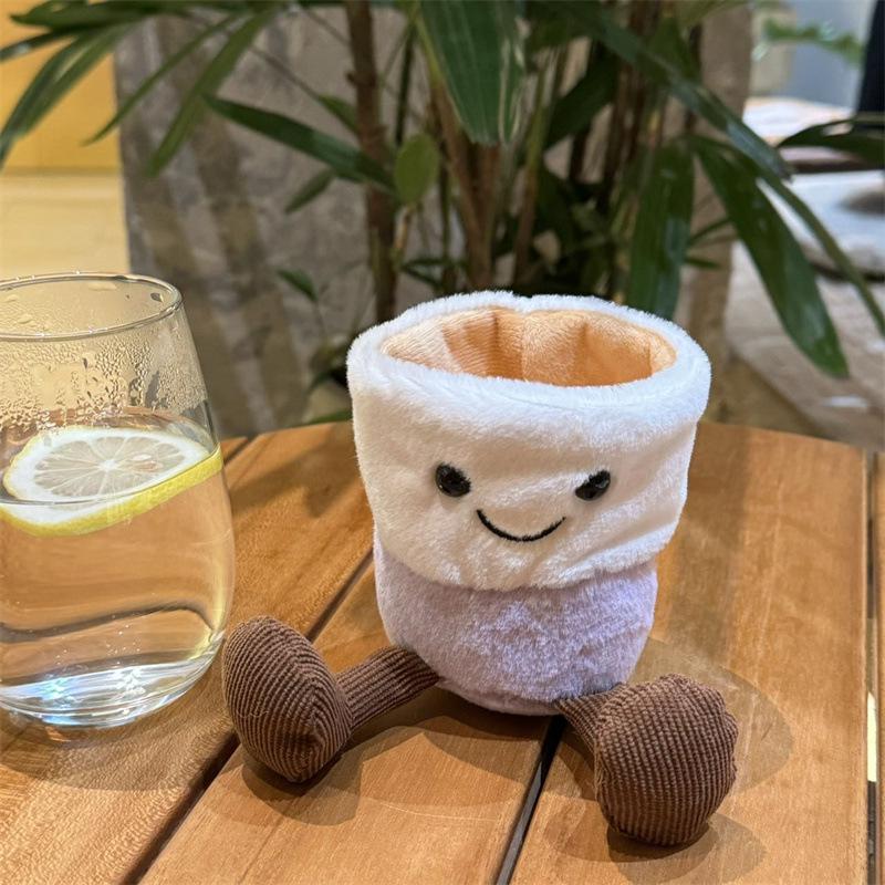 JC Cupcake Barcelona Bear Doll: Magnolia Latte Cake Plush Toy, Perfect Girls' Birthday Gift