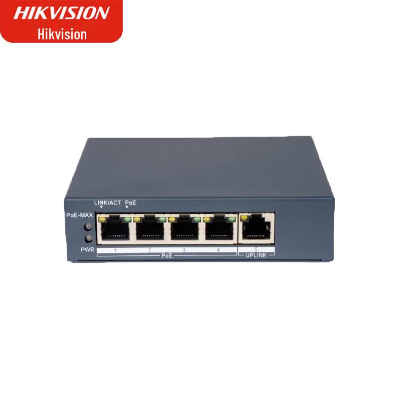 

HIKVISION 5-Port Gigabit Managed PoE Switch