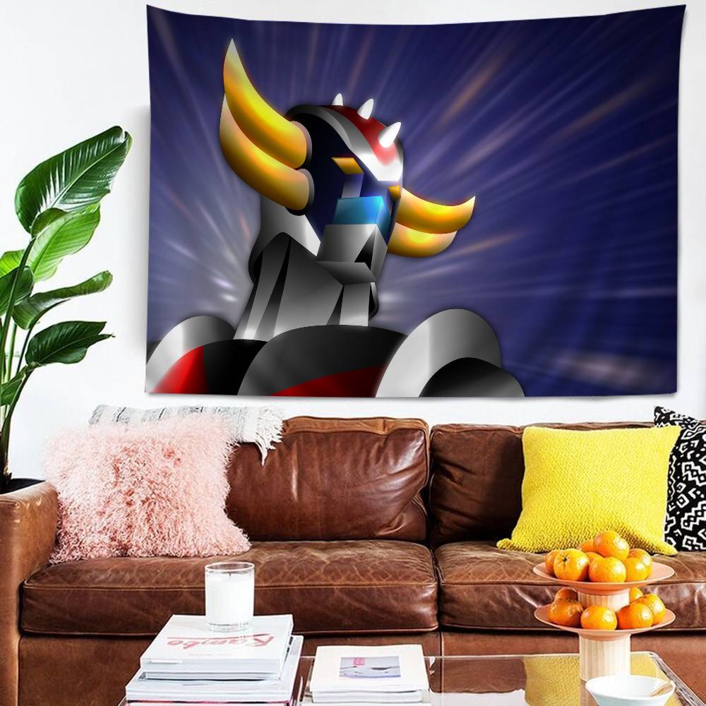 UFO ROBO GRENDIZER GOLDORAK Cartoon Tapestry Home Decoration Hippie Bohemian Decoration Divination Home Decor