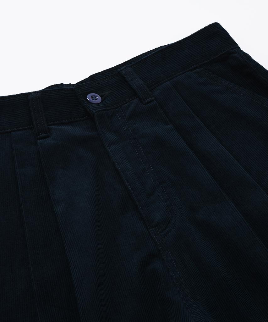 FRIZMWORKS Corduroy Comfort Two Tuck Pants _ Navy