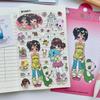 1 Sheet Millennium Anime Story Phone Craft Diy Decoration Kawaii Character Scrapbooking Stickers Deco Stationery Decals