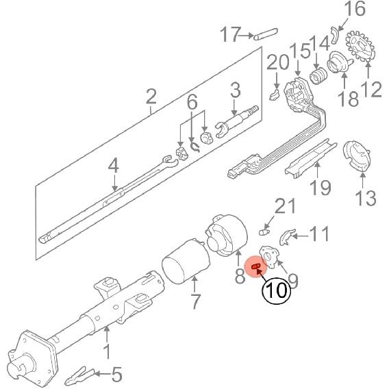 7812853 Shift Lever Spring, Fits GM Chevy Tilt Steering Column 1982-2009 | High-quality Replacement Spring To Restore Smooth Shifting Function of