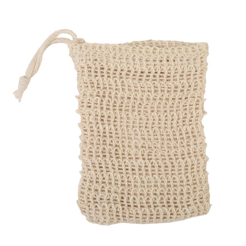 Set of 2 Soap Bags for Shower & Bath, Exfoliating Body Scrubber Pouch, Soap Holder Net for Drying and Extending Soap Life
