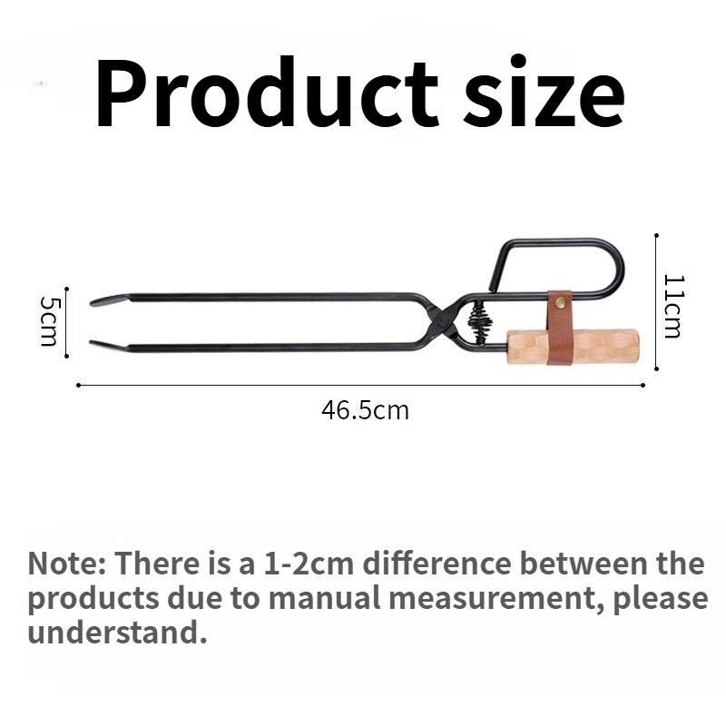 Multifunctional Outdoor Portable Barbecue Tongs,long Handled Charcoal Tongs,outdoor Barbecue,parties,home Insulation Carbonclips