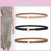 Waist Pu Korean Thin Leather Strap Belt For Women Adjustable Fashion Skirts Jeans Decorative Belts Casual Accessories