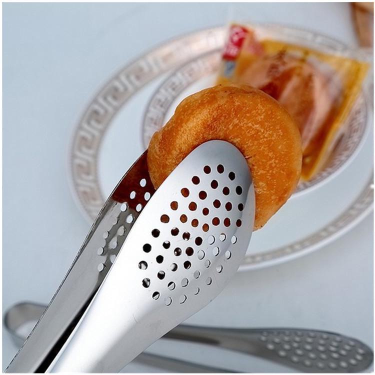 9-Inch Stainless Steel BBQ and Kitchen Tongs