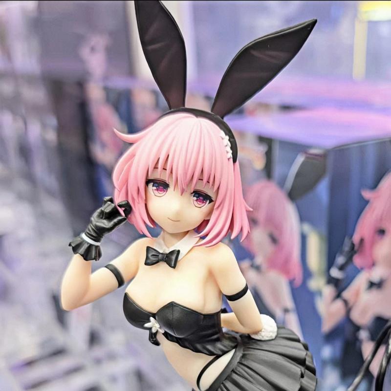 NEW Genuine FuRyu To Love Ru Darkness 27cm Momo Belia Deviluke BiCute Bunny Girl Desktop Cute Anime Figure Toys Gift