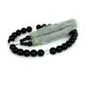 prayer beads natural stone prayer beads unisex obsidian beads golden obsidian