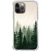 Watercolor Tree Spruce Case Compatible with iPhone 14 Pro, Green Forest Nature Art Case for iPhone 14 Pro for Teen Men Women, Trendy Cool TPU Bumper