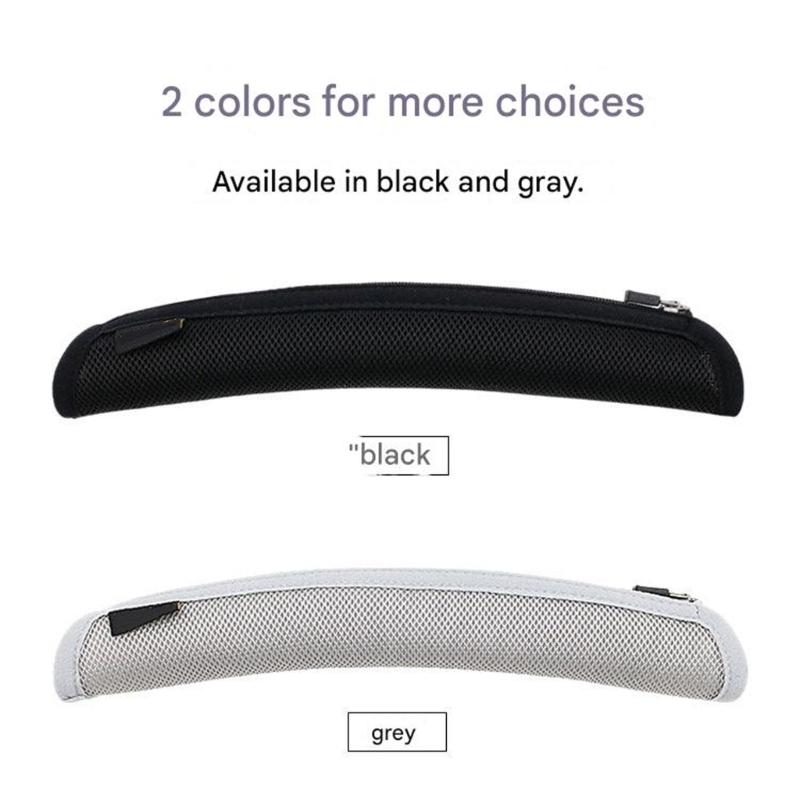 Durability Comfortable Headband Cover For H9 II Headphones Headbeam Sleeve Easy Zippers Removal For Quick Cleaning