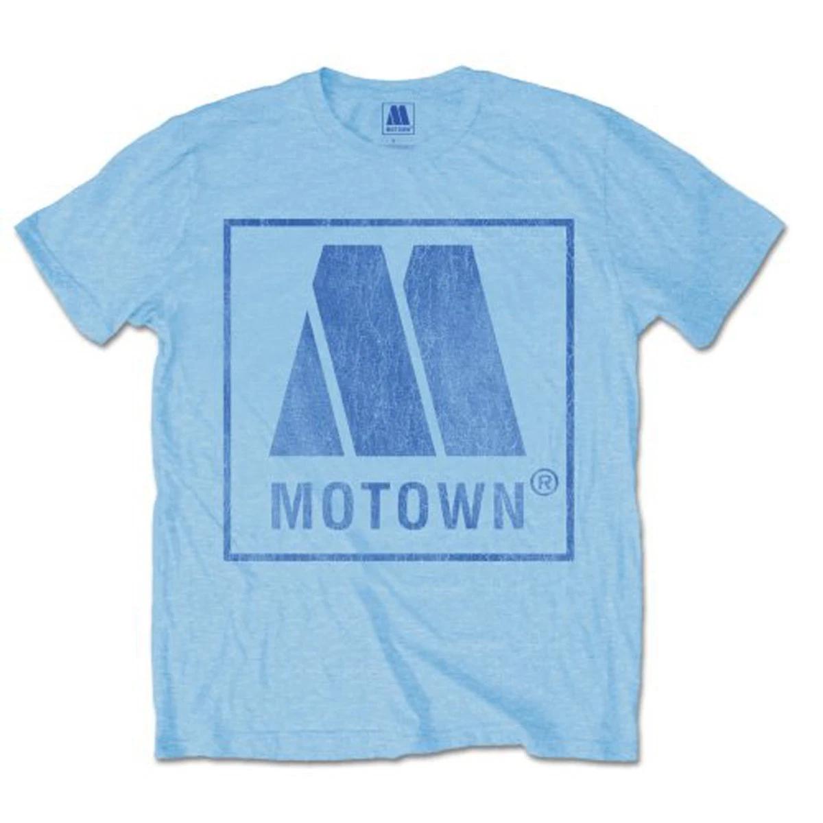 Motown Records Vintage Logo Authorized Mens T-Shirt L
