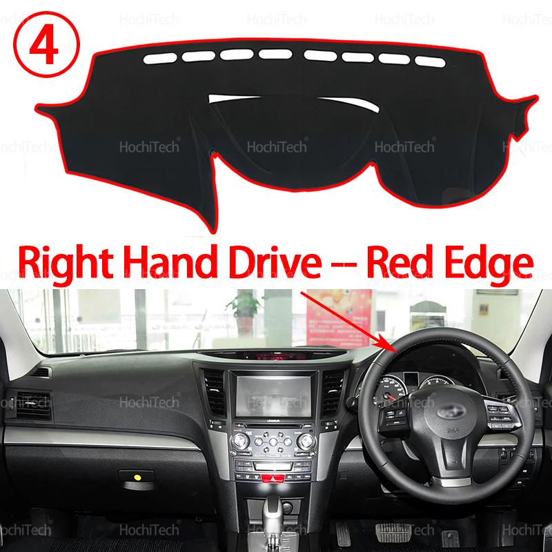 For Subaru Legacy Outback 2010 2011 2012 2014 Dashboard Cover Board Anti-Slip Mat Protect Pad Accessories Sunshade Carpet