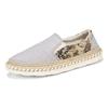 Fashion New Men Espadrille Shoes Summer Men Canvas Shoes Breathable Men's Casual Shoes Slip On Shoes Graffiti Espadrilles Footwear Flats