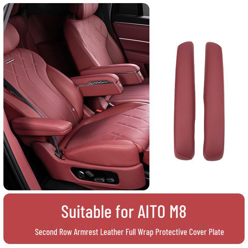 Armrest Protective Cover for Second Row Seats: Compatible with AITO M7, M8, M9