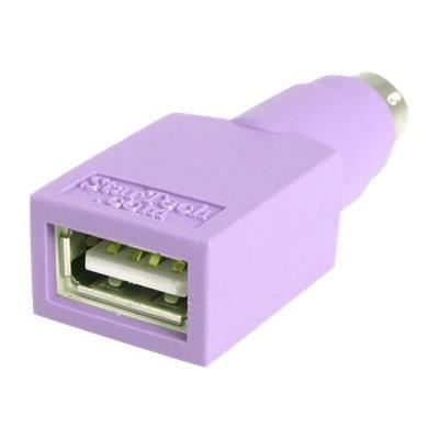 USB To PS/2 Keyboard Adapter - F/M - USB To PS/2 Keyboard Adapter - USB A Female - PS/2 Male - GC46FMKEY
