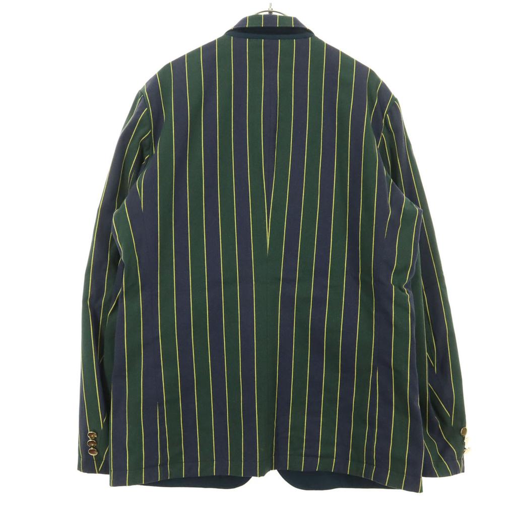 BEAMS LIGHTS Baumwolle Wendbar Gestreiftes Muster Langarm Schuljacke Blazer Damen Gebraucht