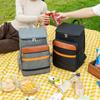 ZISIZ Großer isolierter Picknick-Rucksack