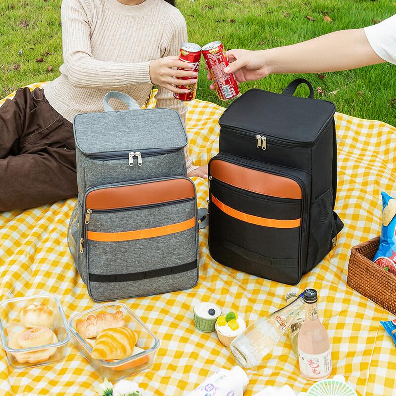 ZISIZ Großer isolierter Picknick-Rucksack