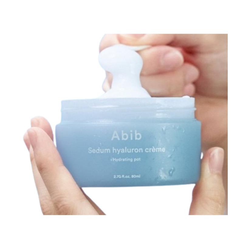 ABIB Sedum Hyaluron Creme Hydrating Pot 80ml Korea Beauty Face Cream