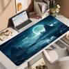 Moon Landscape Mouse Pad XXL Laptops Gaming Deskmat HD Anti-Slip Rubber Mousepad Large Office Gamer Keyboard Computer Desk Mat