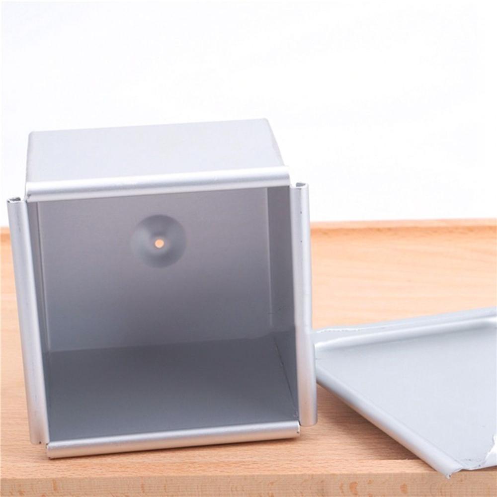 Aluminized Steel DIY Kitchen Bakeware Cake Baking Tool Loaf Pan Toast Box With Lid Bread Mold
