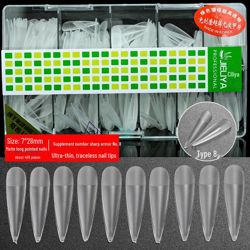 Ultra-Thin Handmade Long Ladder Nail Art Patch