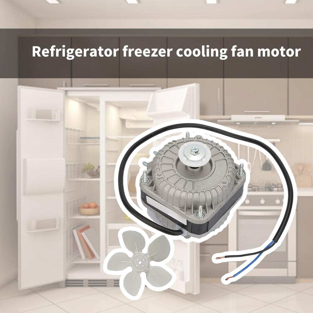 Small Size Fridge Radiator Motor Low Power Consumption Cooling Fan Professional Fan Motor for Enhanced Refrigeration