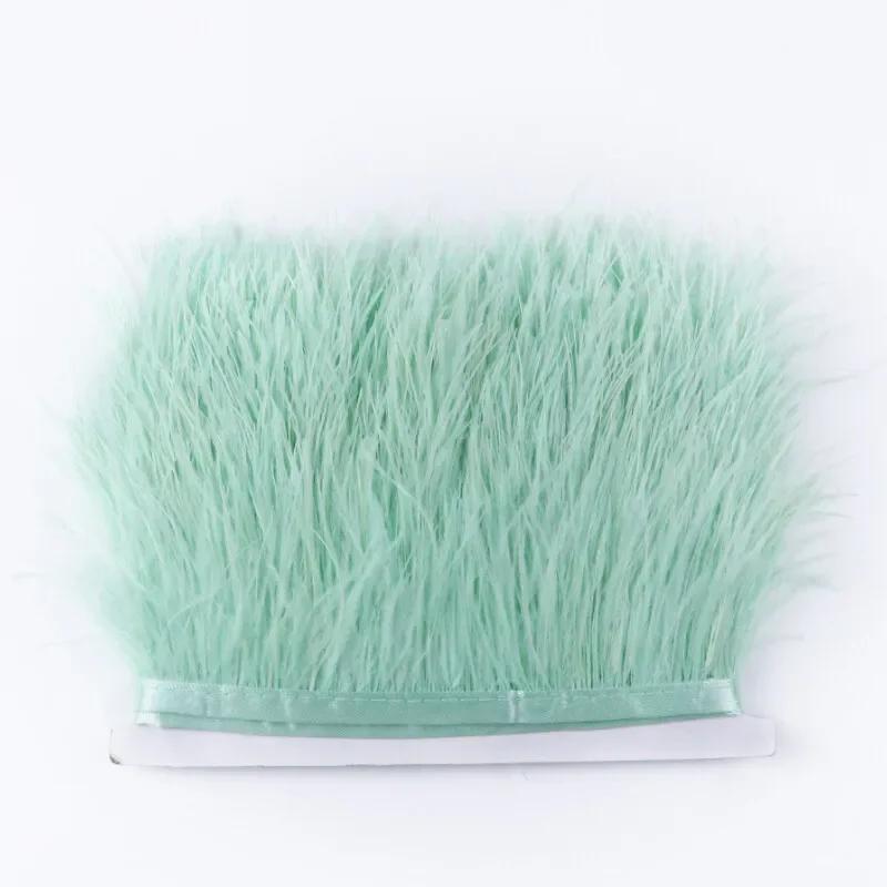 Feather2/5M 6cm Fringe Tassels for Skirt Latin Dress Feather Decorative Lace Trim Clothing Trimmings Fringes DIY Sewing Accessories