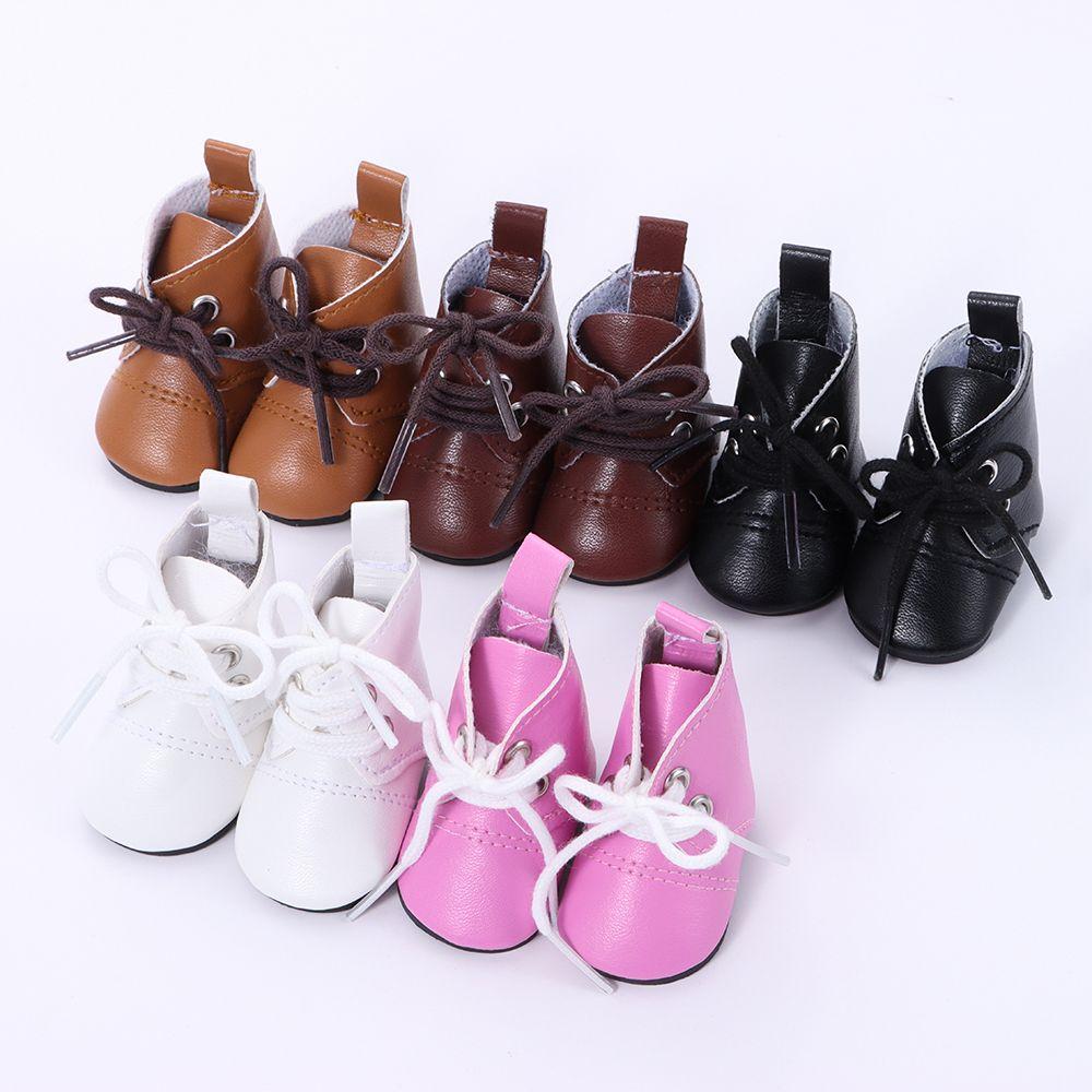 Puppenstiefel für 1/4 oder 20cm Plüschpuppe Babyspielzeug Schuhe Mode Mini-Schuhe Hochwertiges Puppenzubehör Spielzeug