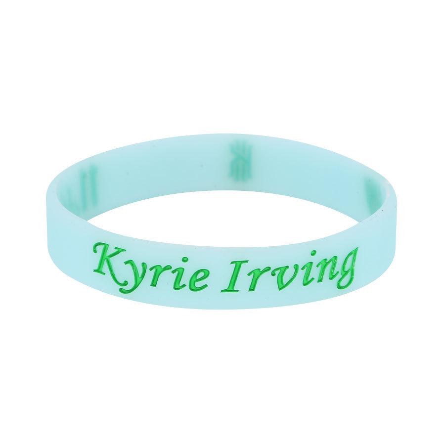 Douyin Popular NBA Star Signature Luminous Silicone Sports Bracelet/Wristband