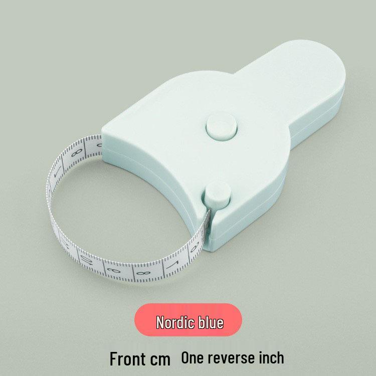 3D Household Automatic Measuring Tape - PVC Double-Sided Scale, Portable & Retractable
