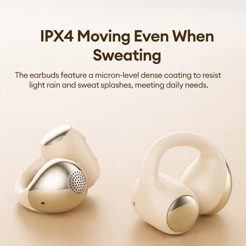 Original Lenovo RS110 OWS Open-Ear Wireless Earbuds Clip On Bluetooth 6.0 Headphones Gaming Music Earphones IPX4 ENC Call Noise Cancellation