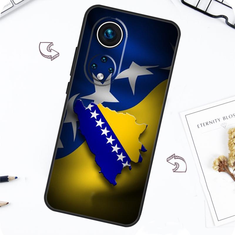 Bosnia and Herzegovina Flag Case For Honor Magic 7 5 6 Lite Honor 200 Pro X8b X9a X8a X8 X9 X9c X9b 50 70 90 Lite Cover