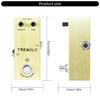 Multifunctional Guitar Sound Processor Travel Guitar Effects Pedal Aluminum Alloy Texture for Musicians Performers