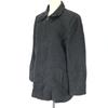 Vintage Bulgaria Jessica Cashmere Blend Wool Coat Women L Gray Full Zip(USED)