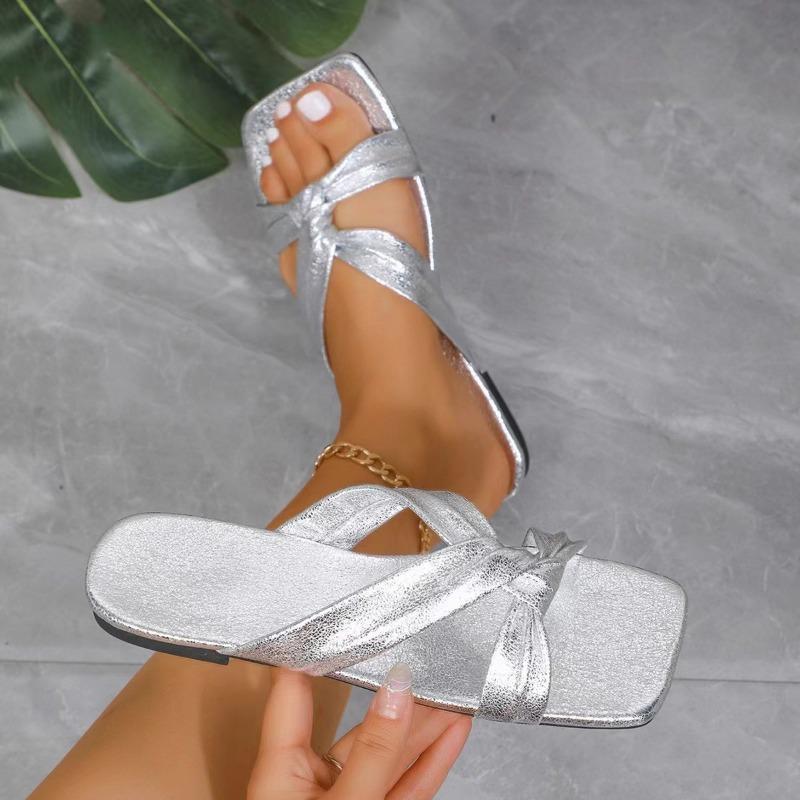 Women's Slippers In Summer Wear New Small Sense French Internet Celebrity with Skirt Large Size Sandals