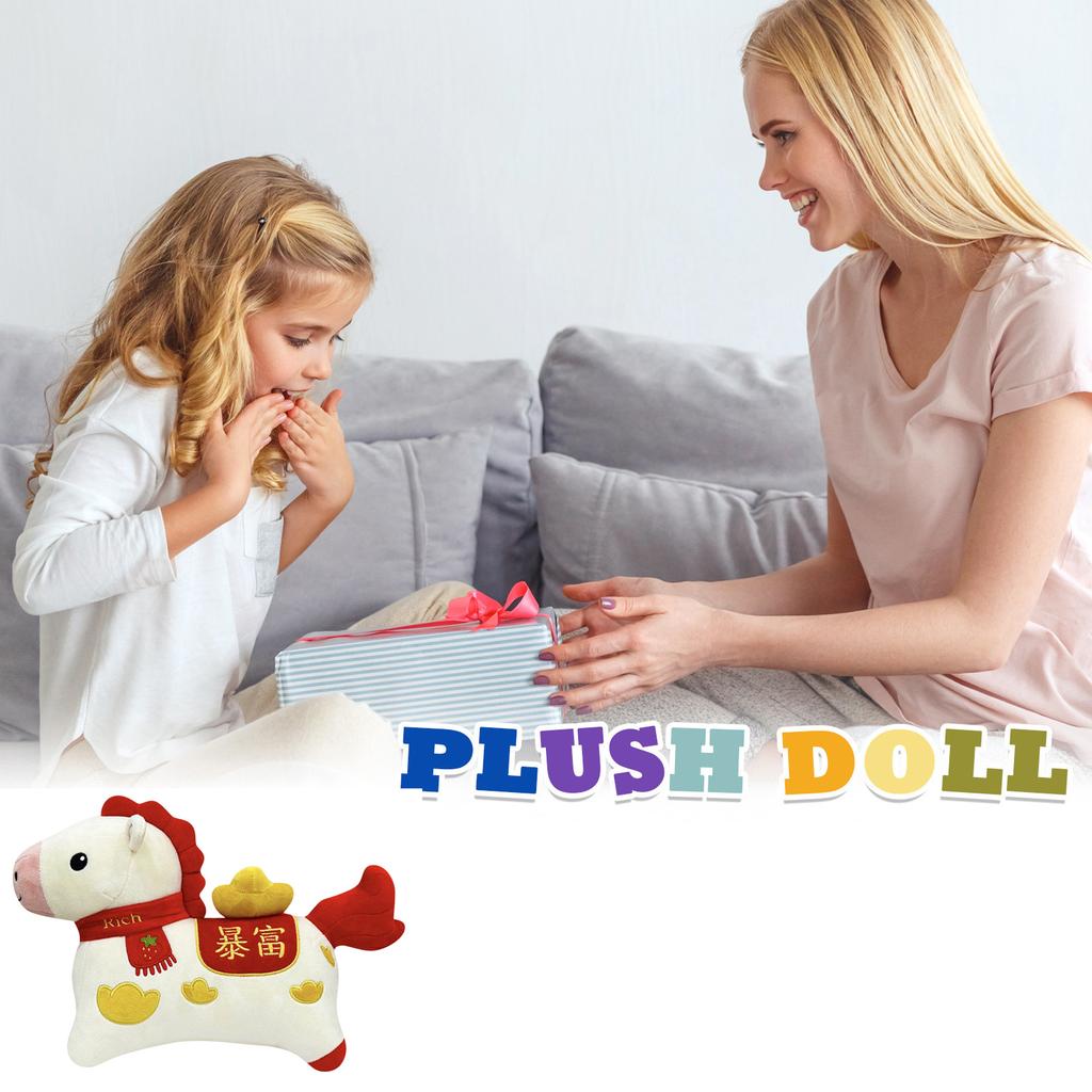 Plyšová Panenka, Dárek Hračka, Kreslený, Dětská Hadrová Panenka, Dětský Dárkový Polštář